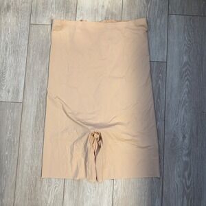 2XL Spanx Shape wear Nude Tan‎ Cream Stomach & Legs compression body suit